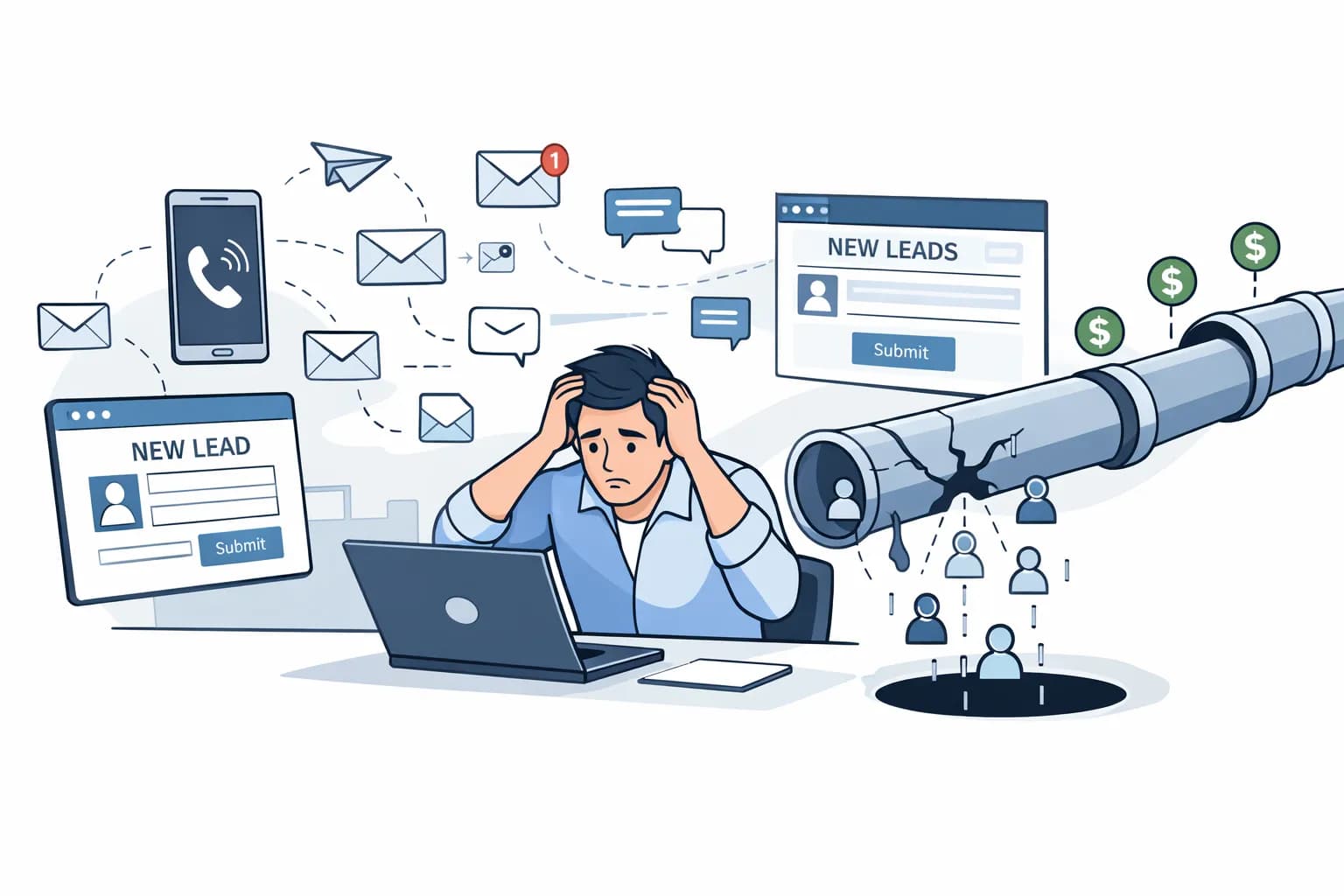 Why Manual Lead Follow-Up Is Killing Your Small Business Sales